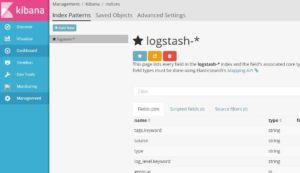 Kibana Interface elastic Stack