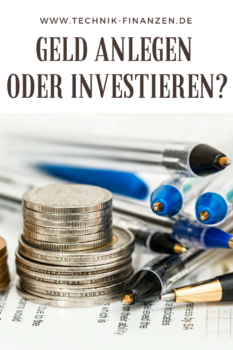 Wohin mit dem Geld? Lieber auf ein Konto anlegen oder doch lieber investieren und höhere Gewinne erzielen?