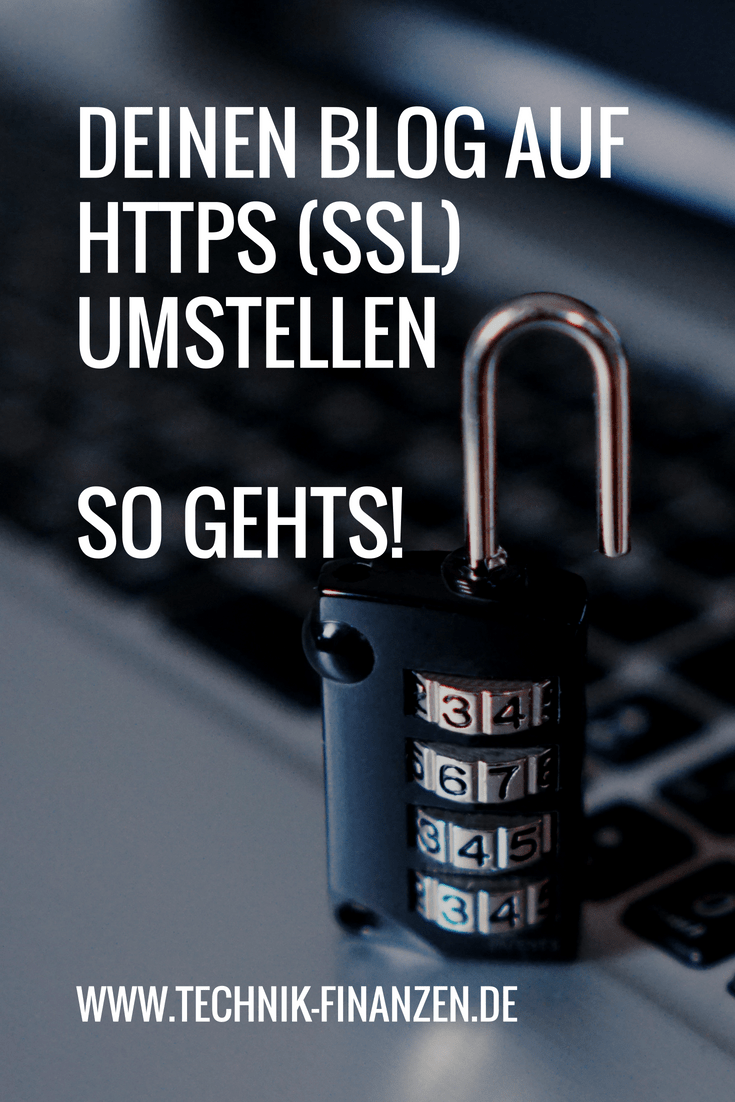 SSL Zertifikat für deinen Blog erstellen bevor es zu Spät ist. Jede Website muss mittels HTTPs verschlüsselt sein. Wie die Umstellung auf HTTPS (SSL) mit WordPress geht siehst du hier.