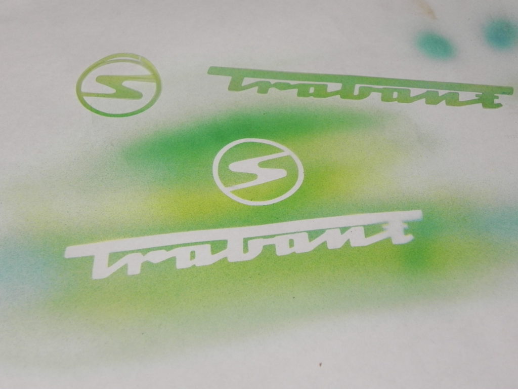 Plotter Schnittbild Trabant Logo