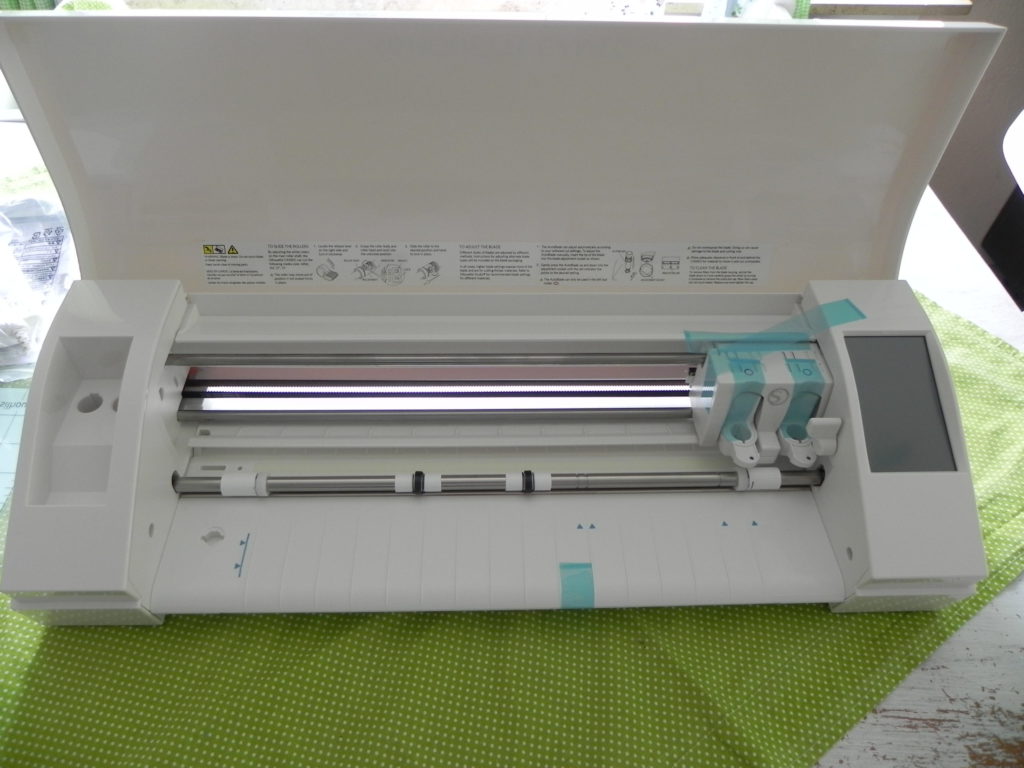 Cameo 3 Plotter aufgebaut