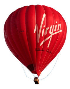 Richard Branson ist reich geworden mit virgin, seinem eigenen Unternehmen. 