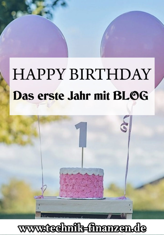 1 Jahr Blog