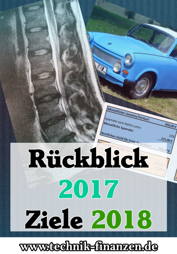 Jahresrückblick 2017 Ziele 2018