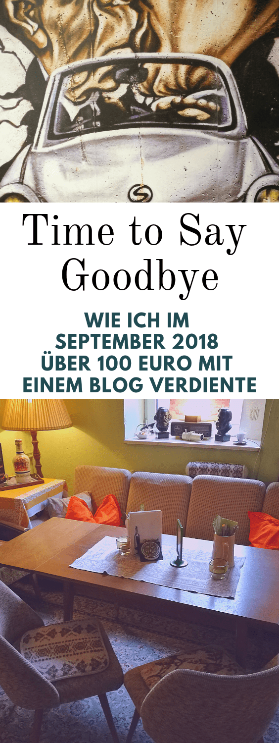 Wie ich es geschafft habe im September 2018 über 100 EUR mit meinem Blog zu verdienen und du das auch kannst.