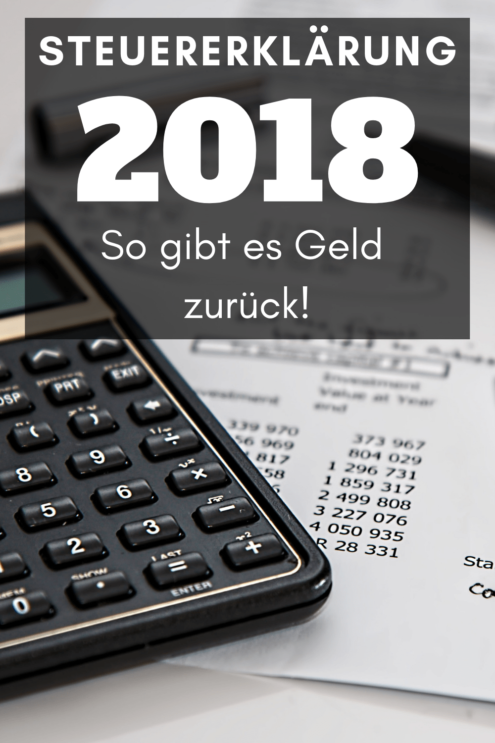 Steuererklarung 18 Was Kann Man Alles Absetzten