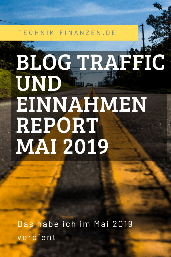 Blog einnahmen Mai 2019