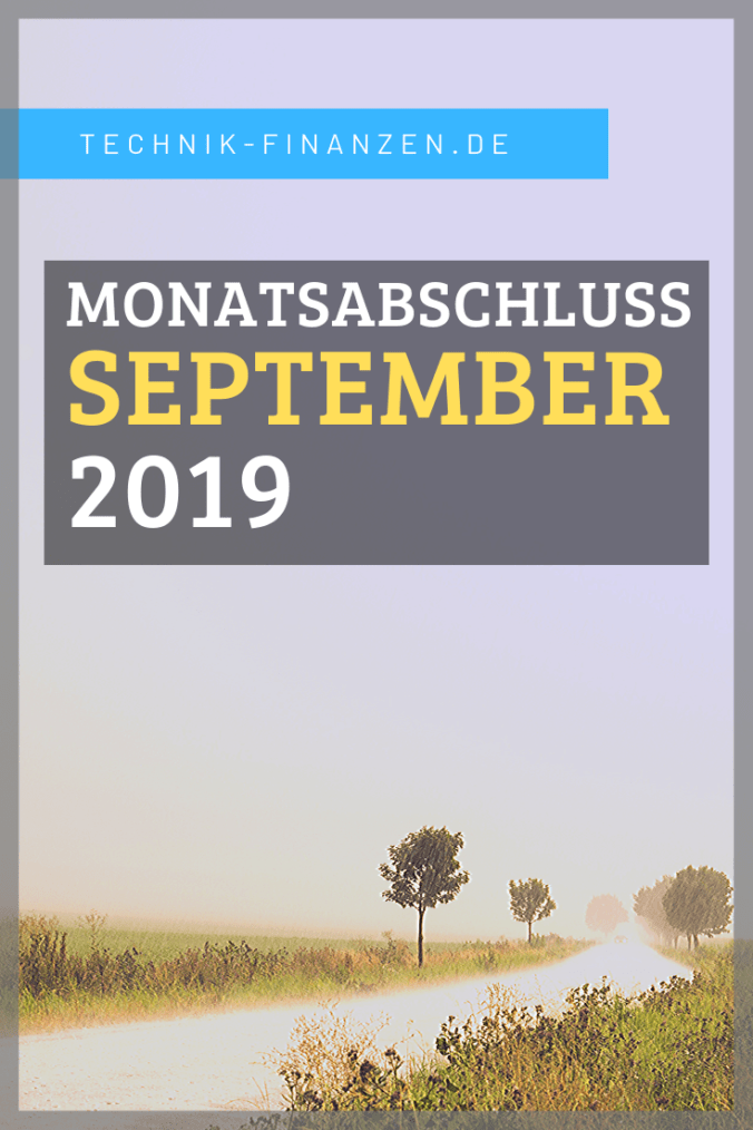 Meine Monatlichen Blog Einnahmen im September 2019