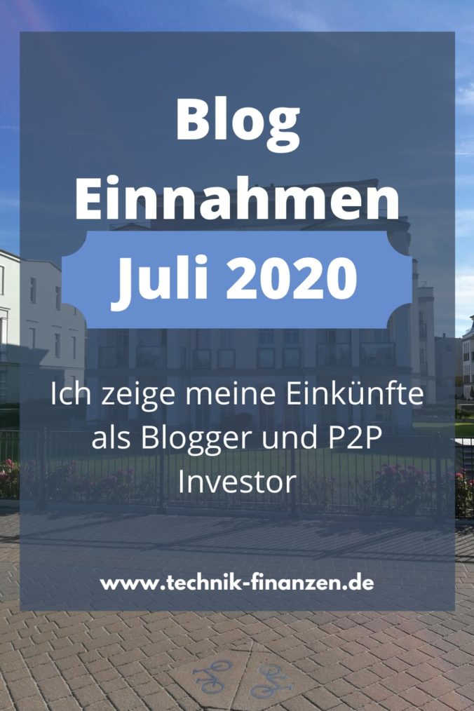 Monatliche Auswertung meiner Einnahmen als Blogger und P2P Investor