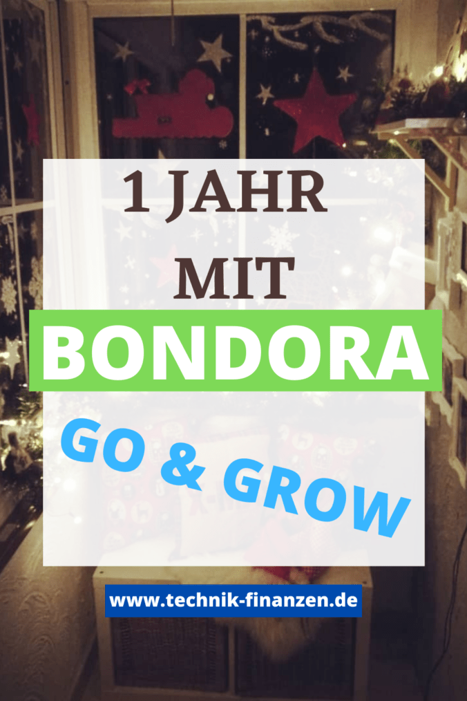 Ich bin seit einem Jahr bei Bondora investiert.