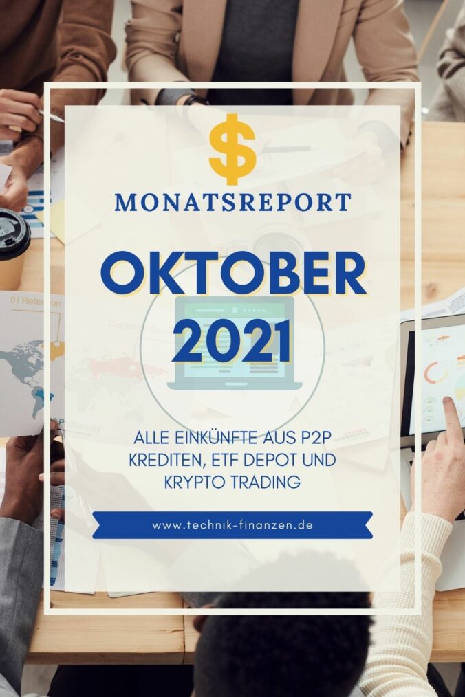 Einnahmenreport Oktober 2021